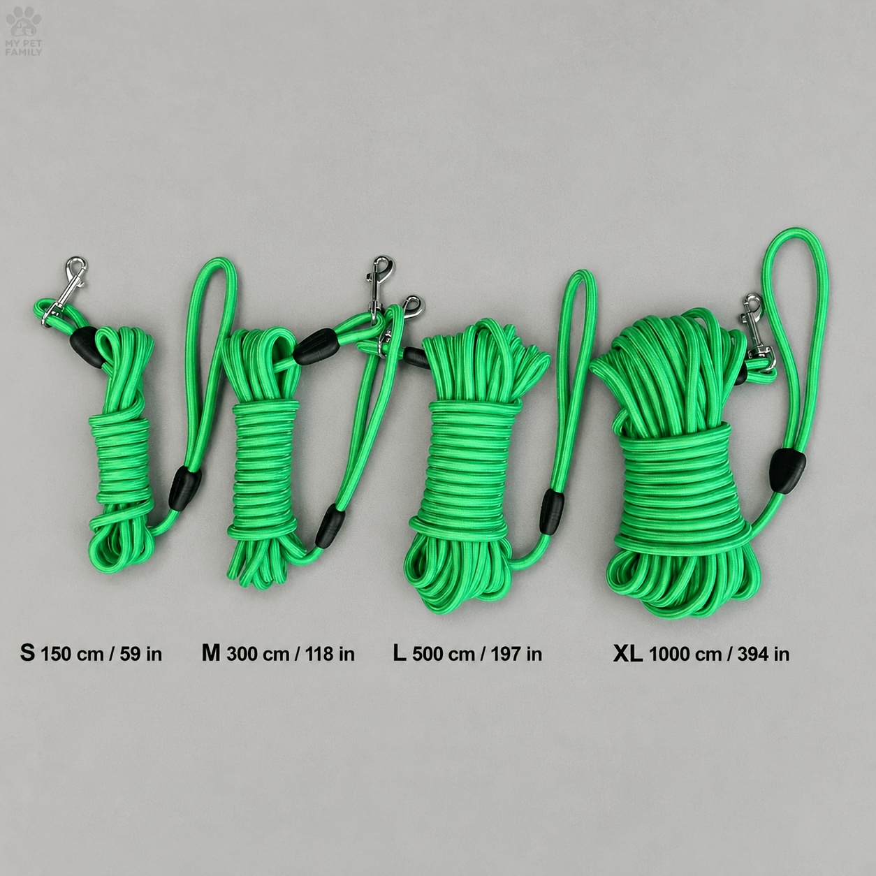 Heavy-Duty Dog Training Leash, Weather-Resistant Nylon Material
