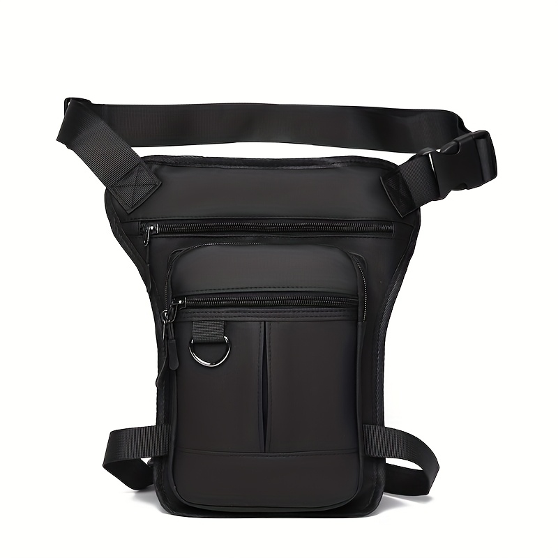 Image of Oxford Leg Bag For Men And Women's Outdoor Travel Fishing Hiking Motorcycle Riding Cycling Hip Thigh Bags