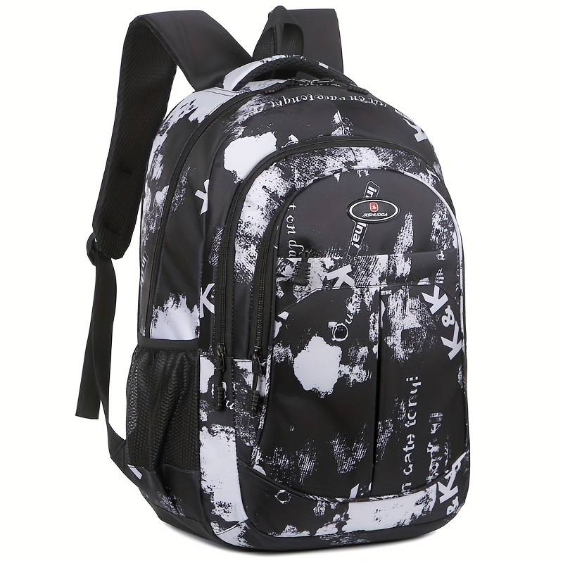 

Laptop Bag, Fashionable Casual Backpack, Computer Backpack, Casual Multi Functional Outdoor Travel Bag, School Bag, Men's Large Capacity Middle School Student Backpack