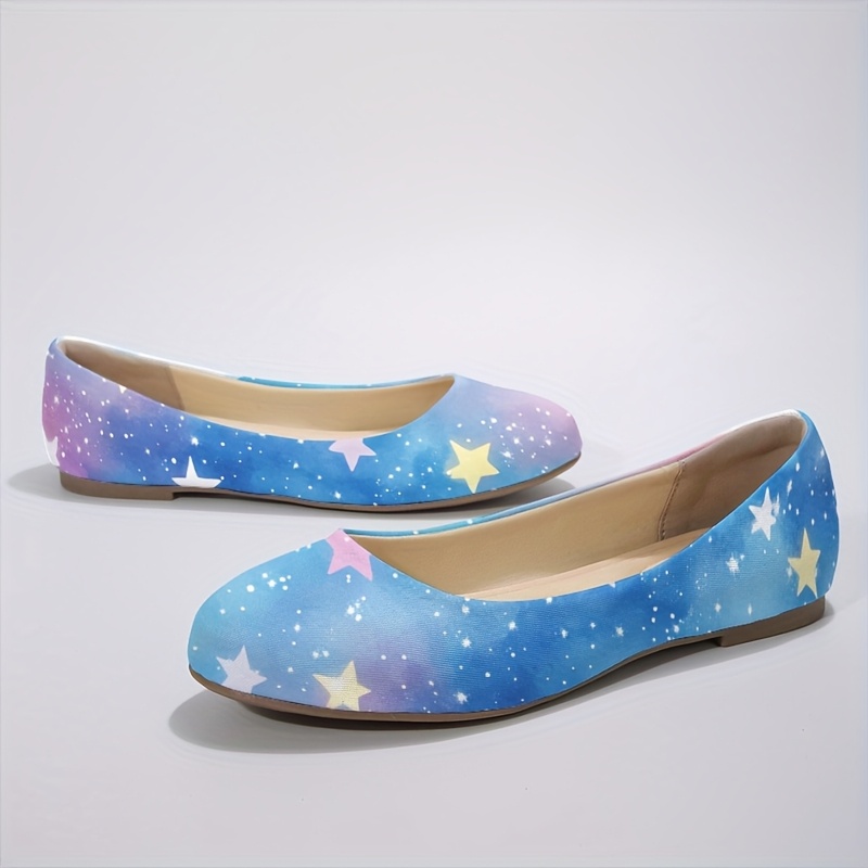 starry ballet flats magical celestial design Temu Chile