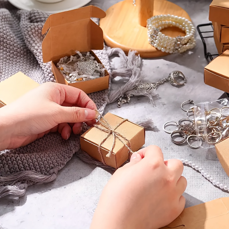 mini paper gift box multipurpose jewelry wrapping Temu Canada