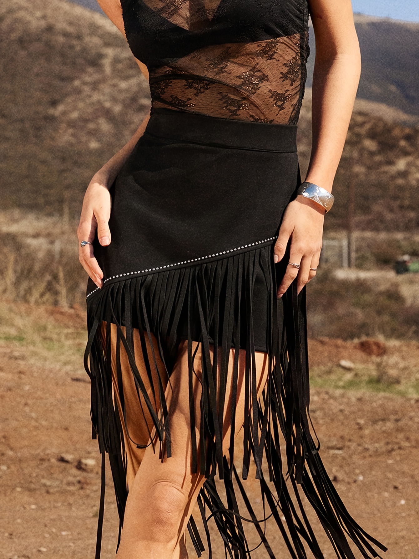 women's fringe midi - Temu United Kingdom