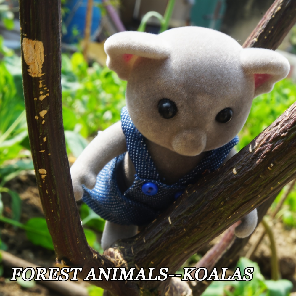 1:12 Simulated Doll House Simulated Forest Animal Family Diy - Temu