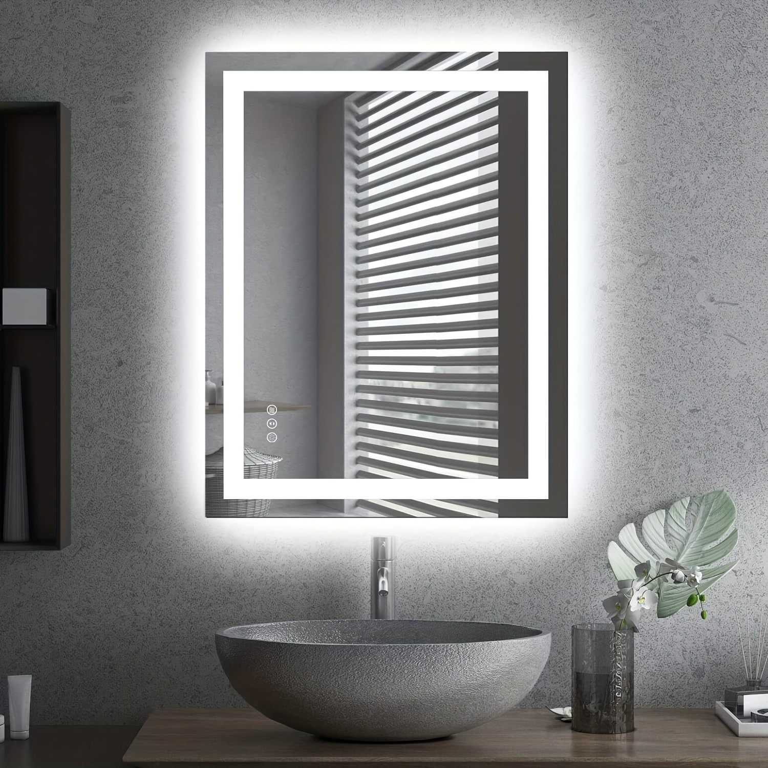 

Led Mirror With Front &