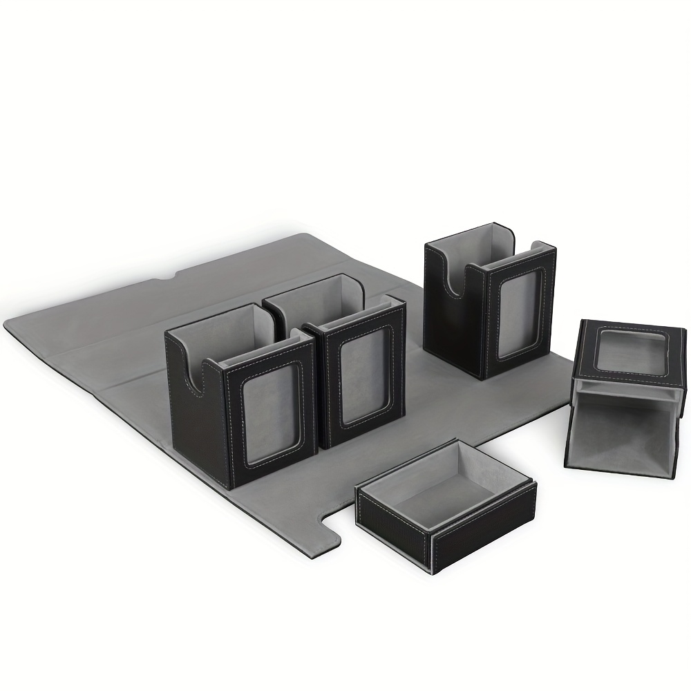 sleeved card storage Co-opting Trading Box,Bulk Card Storage for 1800 Cards With 10 Dividers,4 Supporters,Magnetic Closure PU Leather Card Case For Top loaders,MTG,YuGiOh,TCG and Sports Cards : Toys & Games MaxGear Card Deck Box WOT I Trading Card Storage