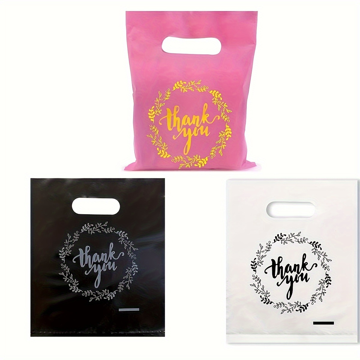 

180 Pcs Merchandise Plastic Bag 3 Bag Bag Christmas (60pcs 60pcs And 60pcs )