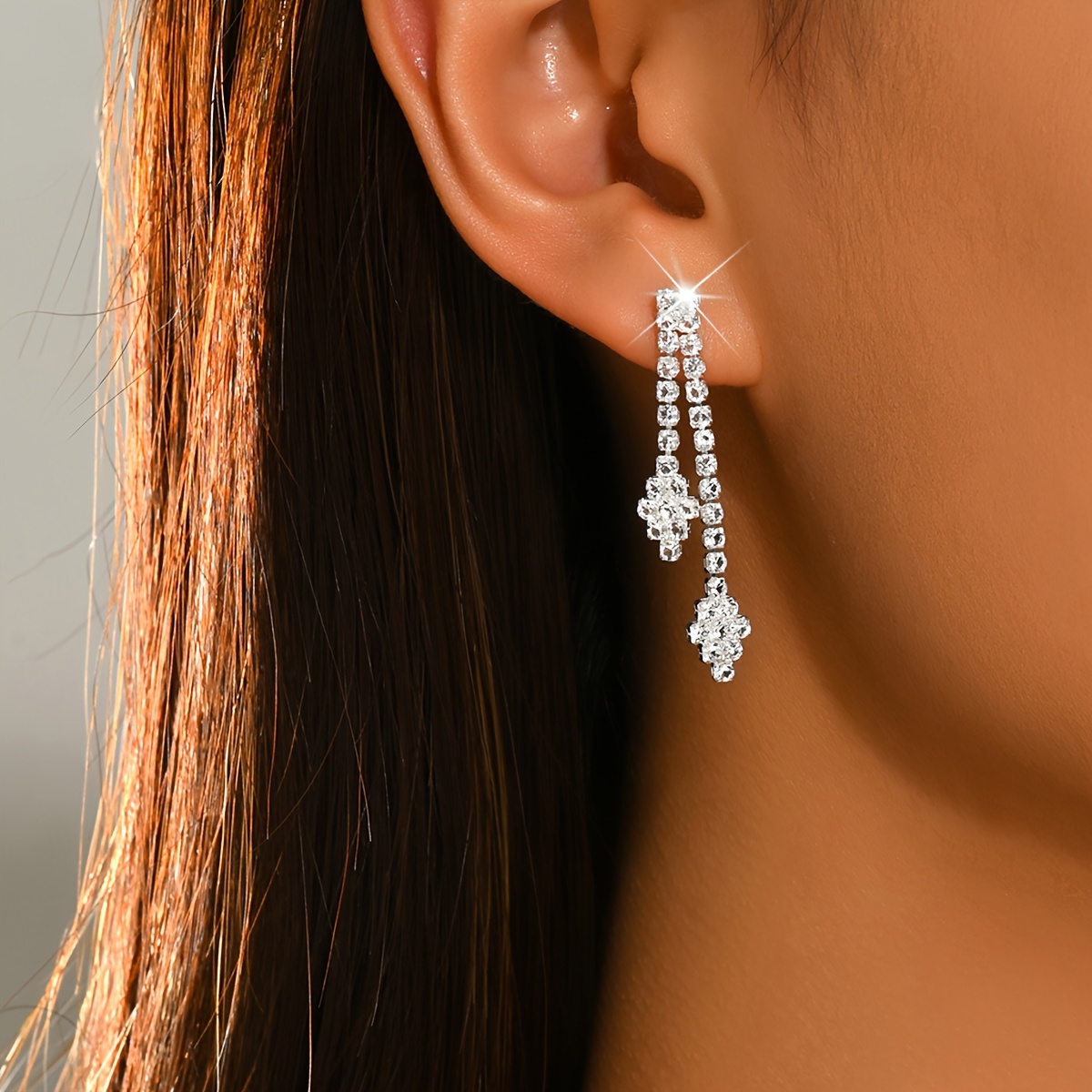 Women's Trendy Drop Earrings, Casual Travel Style