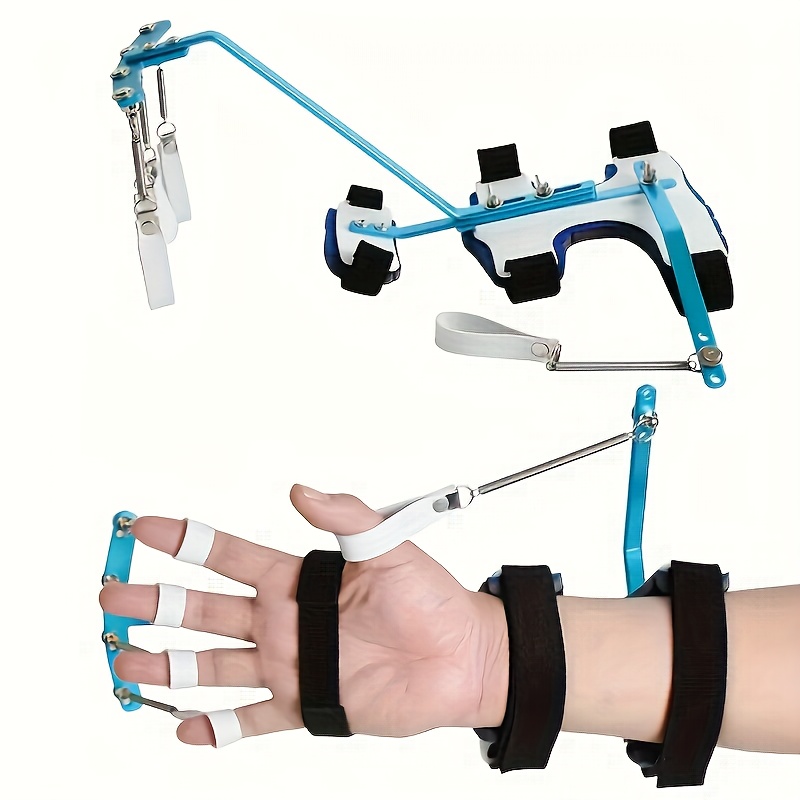 adjustable hand exercise trainer - heavy-duty grip strength training    , adjustable   levels & portable machine for  , physical,  ,    , tennis,a daily hand - home gym equipment for   - multi-finger mobility     color scheme, sturdy metal frame & comfortable padding for flexibility & strength training, hand muscle trainer, adjustable finger exerciser, workout equipment home, Product details 4
