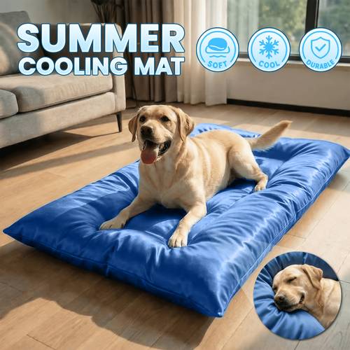 item picture 2026 upgrade imitation ice extra large summer pet cat mattress dog house dog bed cooling mat for dogs and cats pet bed ultra soft extra large plush pet sofa bed rectangular sofa suitable for small to large cats and dogs