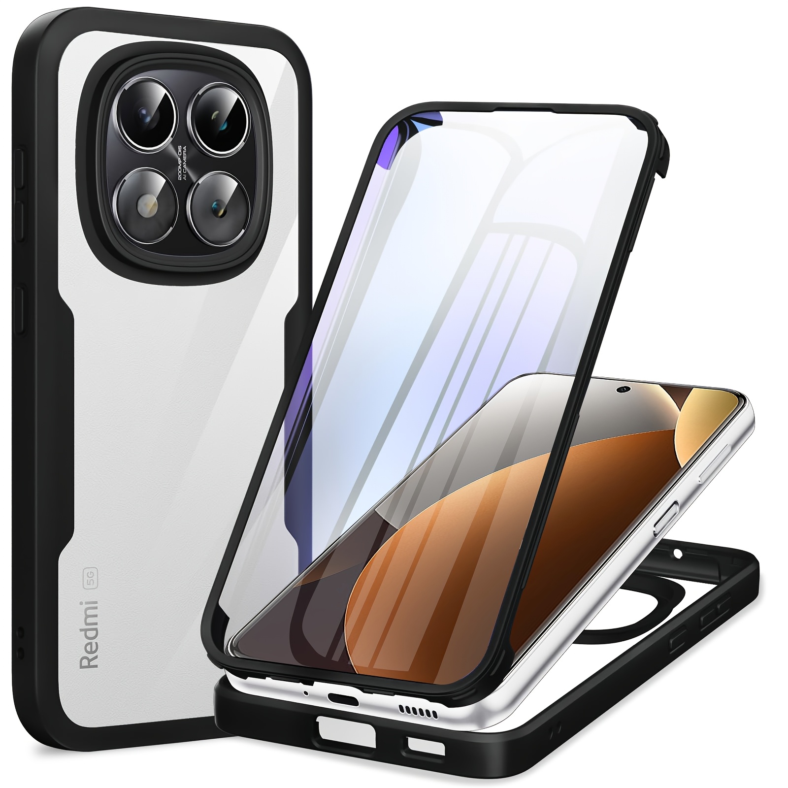 TEMU Phone Case: Case For Xiaomi For Redmi Note 15 Pro Plus 15 Pro 4g 5g Full Shockproof Screen Protection Phone Cover