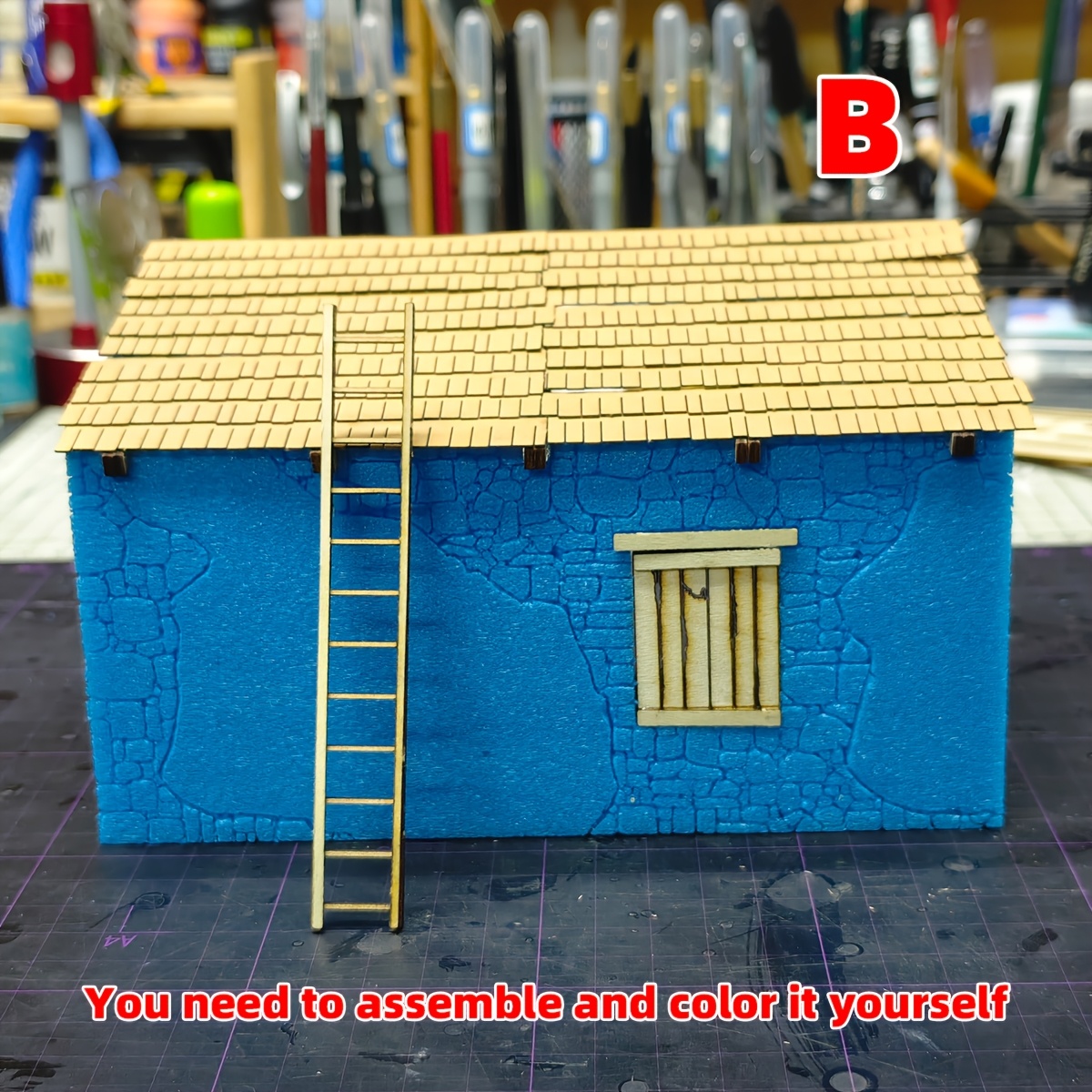 Assembly Architectural Model Rural Area Residence