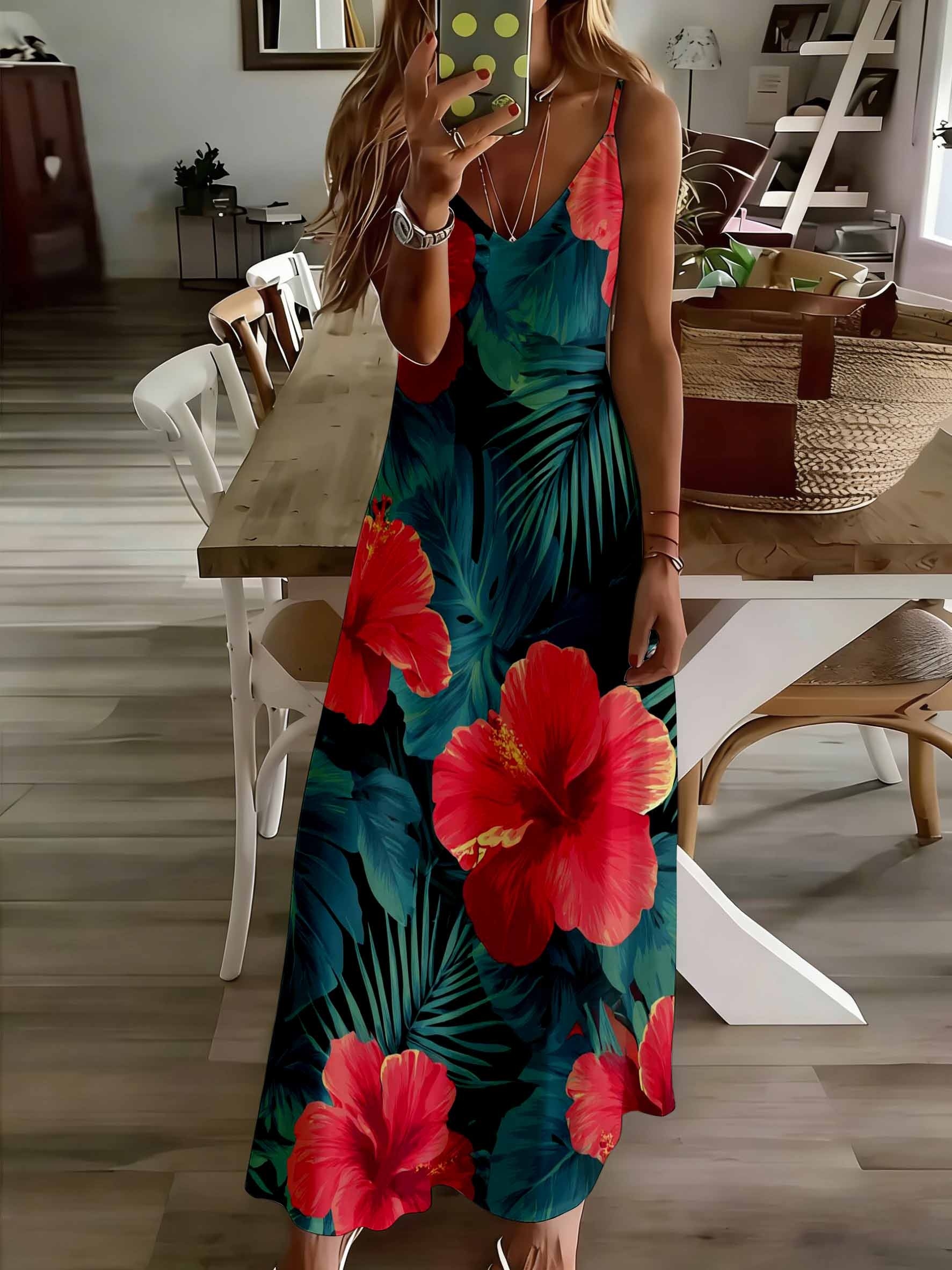 hawaii dresses sold on Temu United States