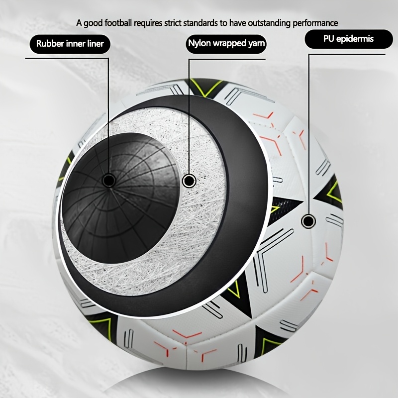 1 Standaard Formaat 5 Machine Gestikte Voetbal