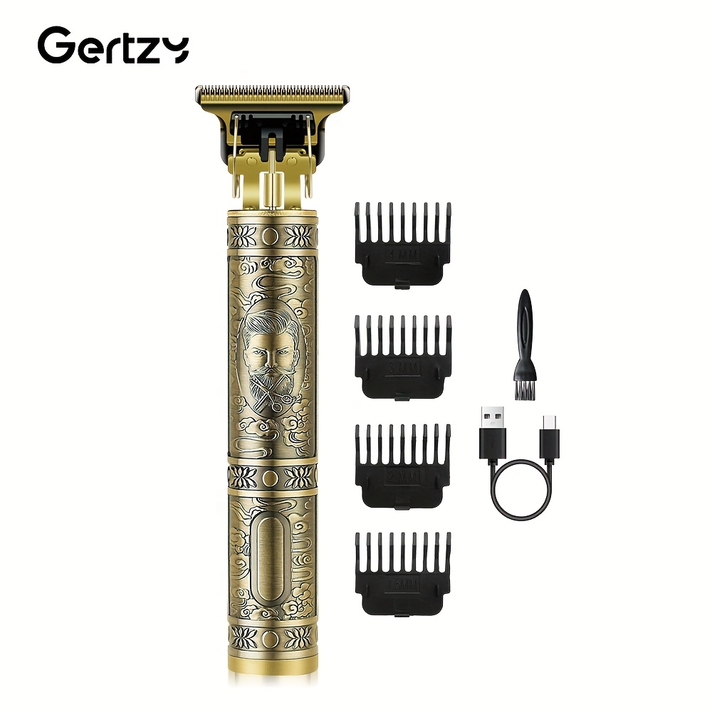 Image of T-shaped Blade Beard Trimmer, Men's Hair Clipper Professional Hair Clipper, Electric Hair Clipper With Comb-suitable For Personal And Stylist Use, Ideal Gift , Father's Day Gift