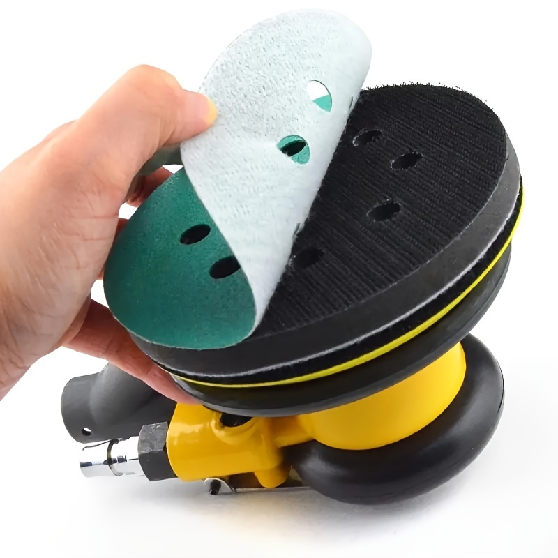 

1pc, 125mm Soft Sponge Interface Pad Sanding Pad 8 Holes - Anti-impact Protection - Random Sander Replacement Pad - Polishing Machine