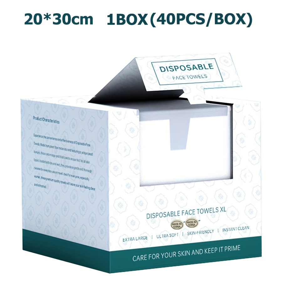 E-shop /3 Boxen Einweg-Gesichtsreinigungstücher, Extra groß extra dick, hoch saugfähig. Geeignet für alle Hauttypen, zur Reinigung Make-up-Entfernung.