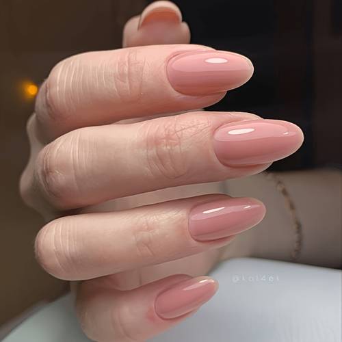 24pcs medium length almond on nails elegant cute and gentle detachable 24pcs reusable nails with included nail art tools