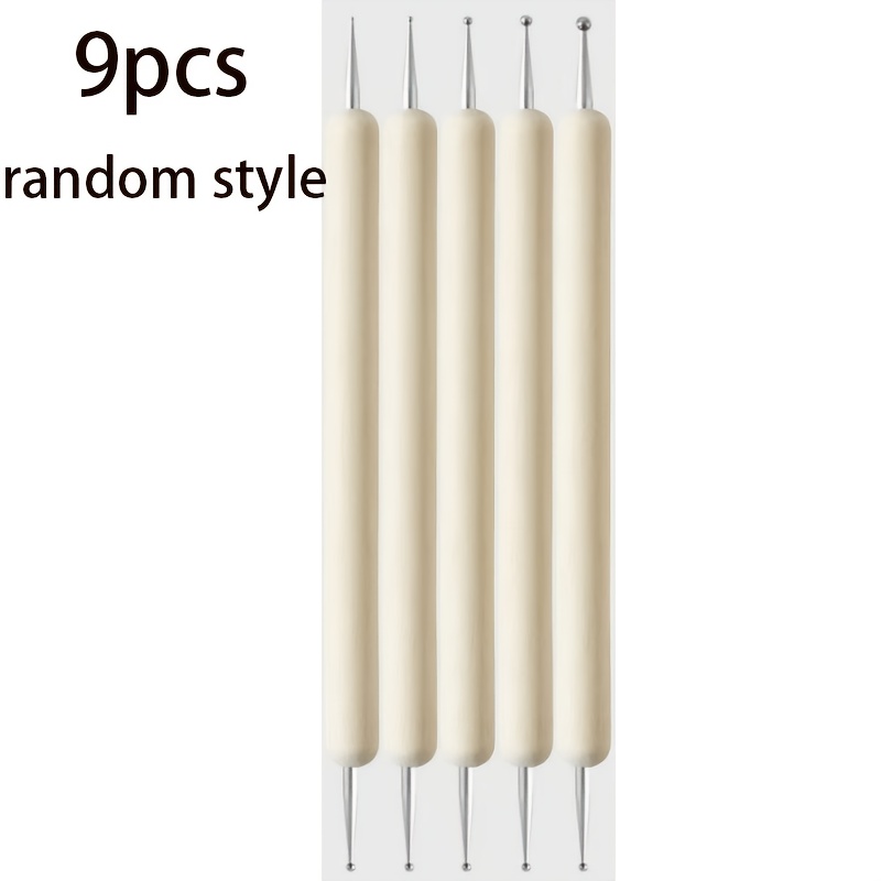 Double-Ended Nail Dotting Tools for Nail Art Applications