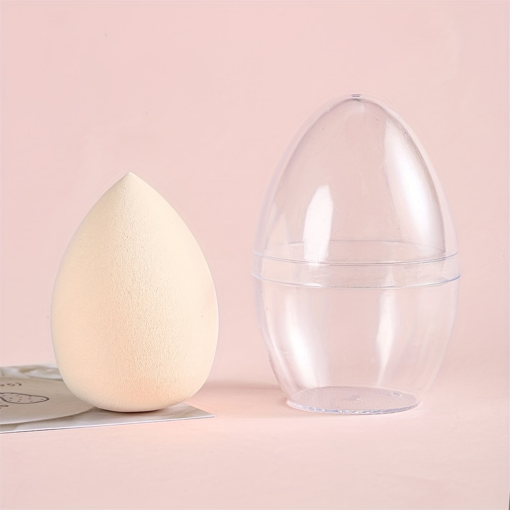 1 makeup sponge with storage   sets of puff sets suitable for all kinds of skin super sof t storage box set portable makeup sponge for daily use