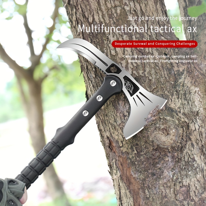 

Multi-tool Ax Hawkbill Ax With Ax Sleeve Non-slip Handle And Rope Ideal For Off-road Camping Survival And Emergency Situations