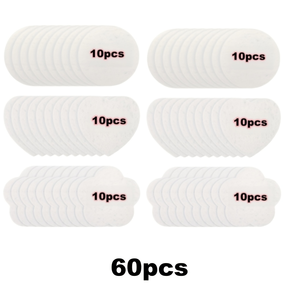 TEMU 60 pièces Éponge de Peinture Texturée en Mousse DIY, Outils d'Art en Mousse Compressée, Fournitures de Peinture , Convient pour l'Artisanat de