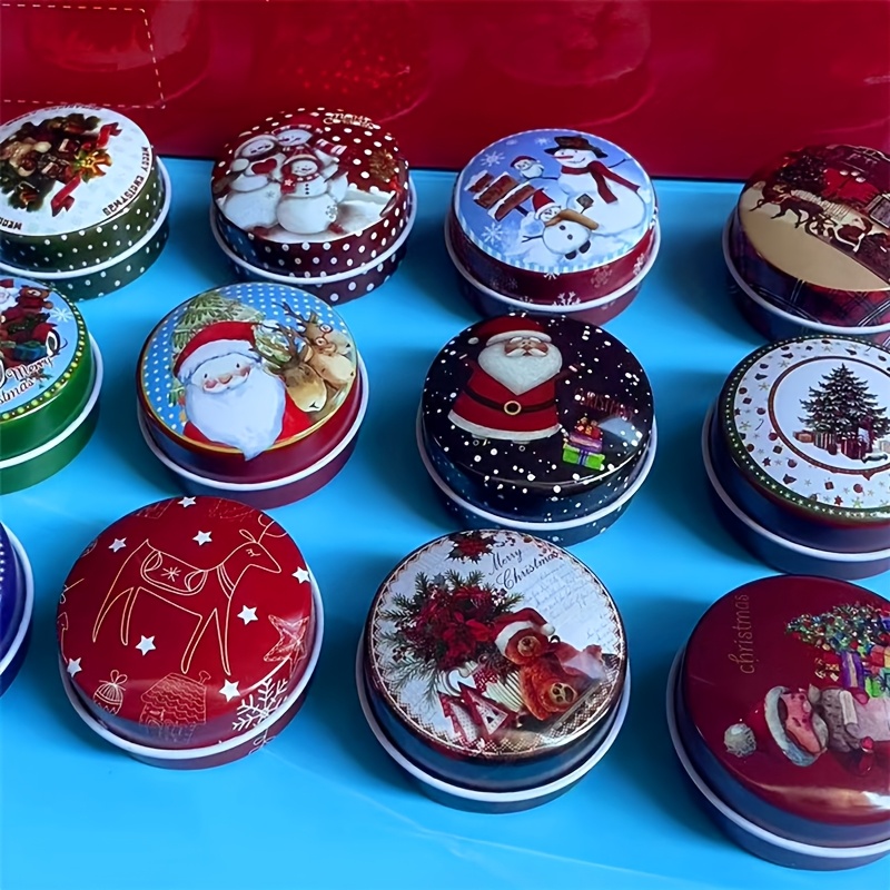 Mini Round Christmas Gift Packaging Box