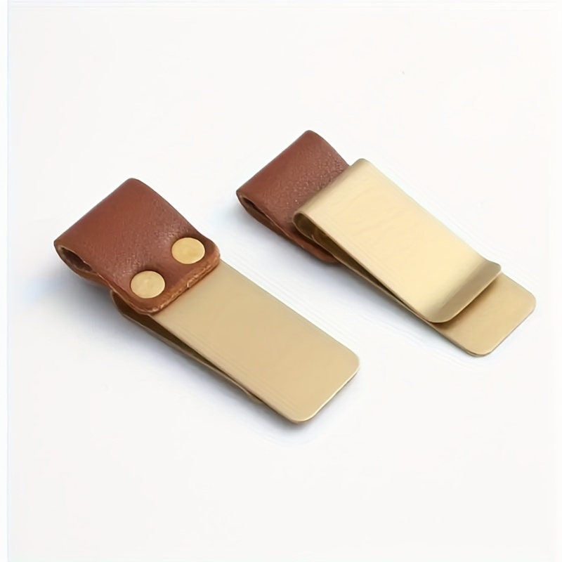 TEMU Customized Personalized Stainless Steel Metal , Durable Metal Suitable For Notebooks And Journals, Retro Diary Loose-leaf Notebook Essential