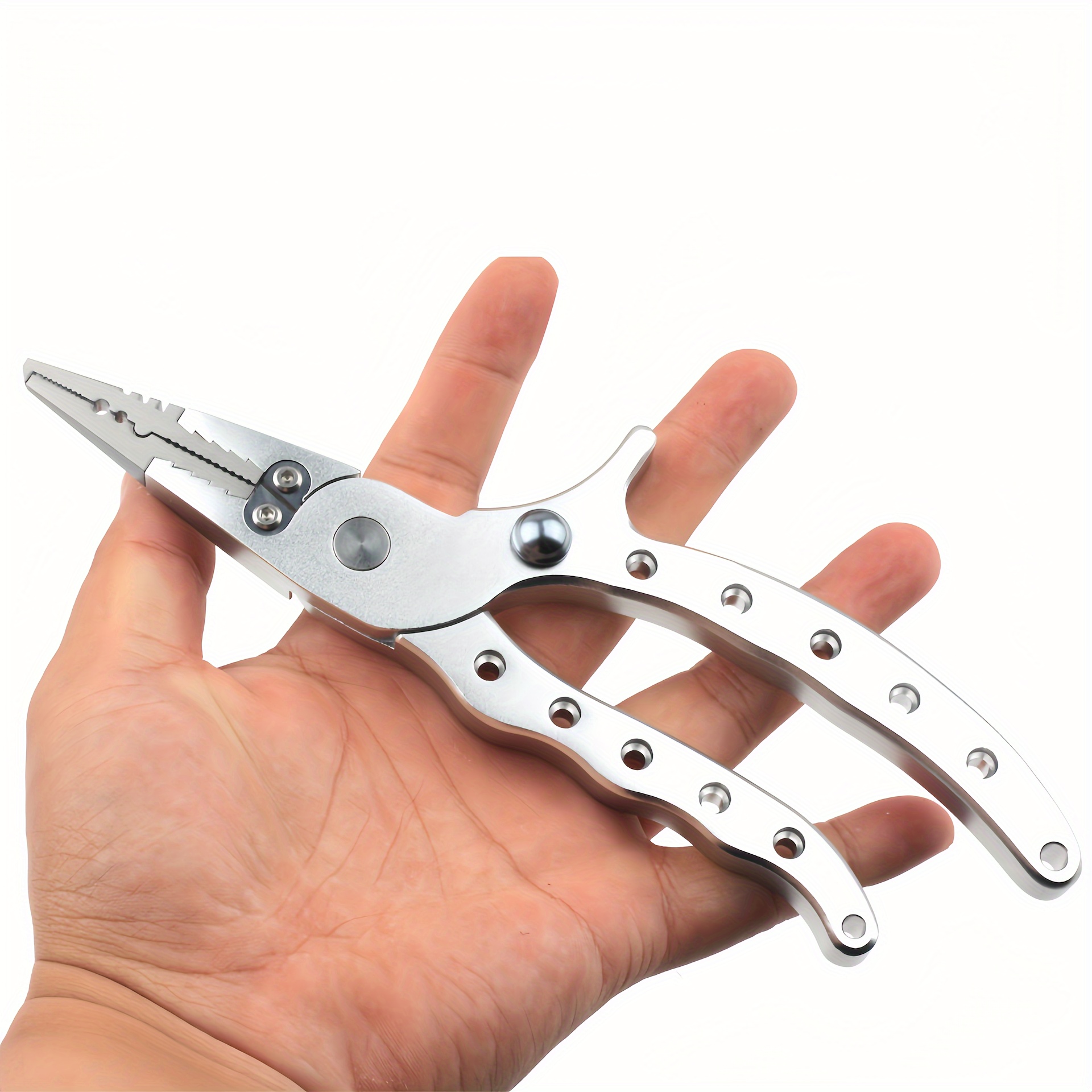 Fishing Pliers Saltwater Braid Cutters Split Ring - Temu