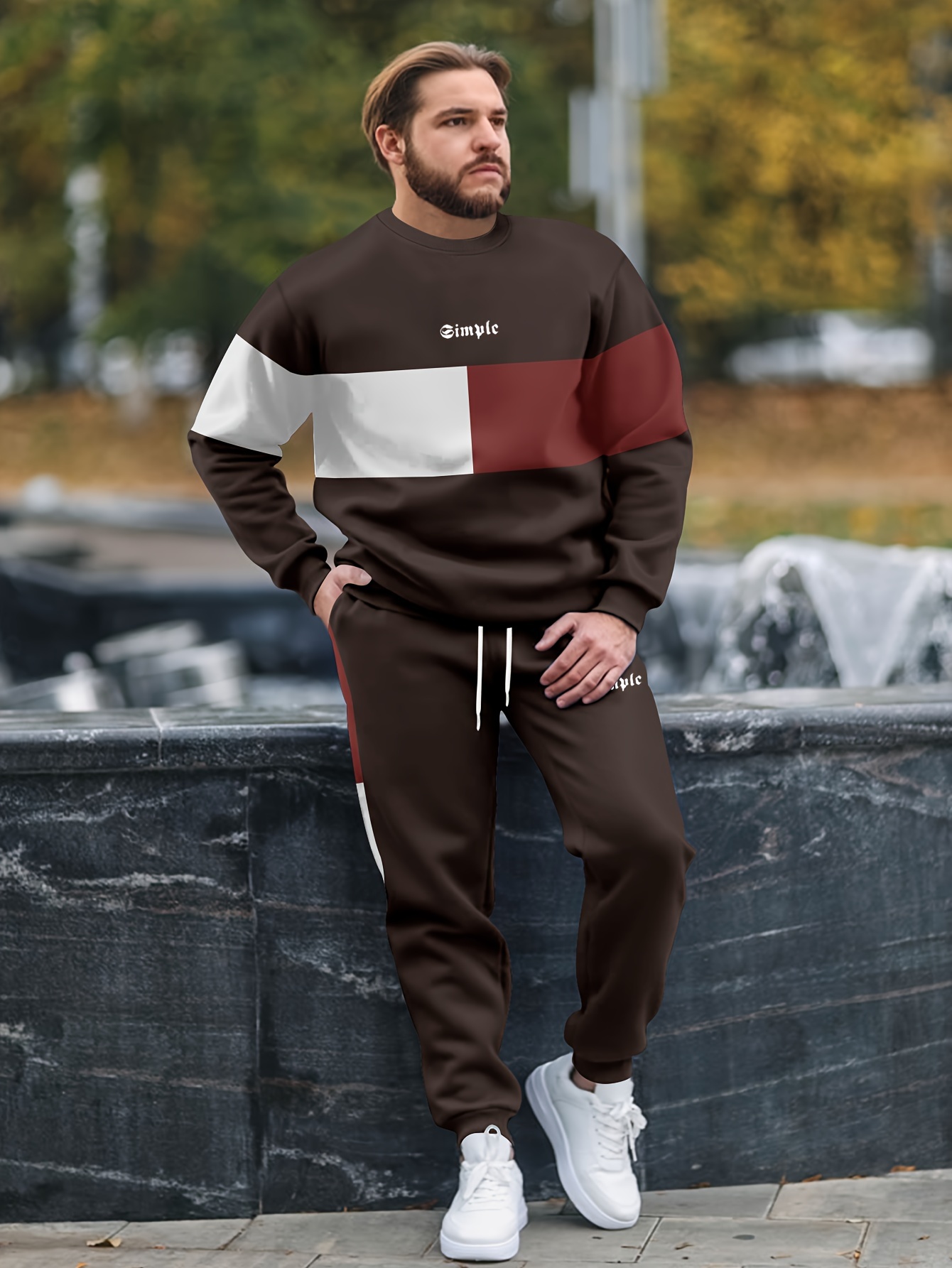 Conjuntos Deportivos Hombre Pantalones Deportivos Ropa Conjunto