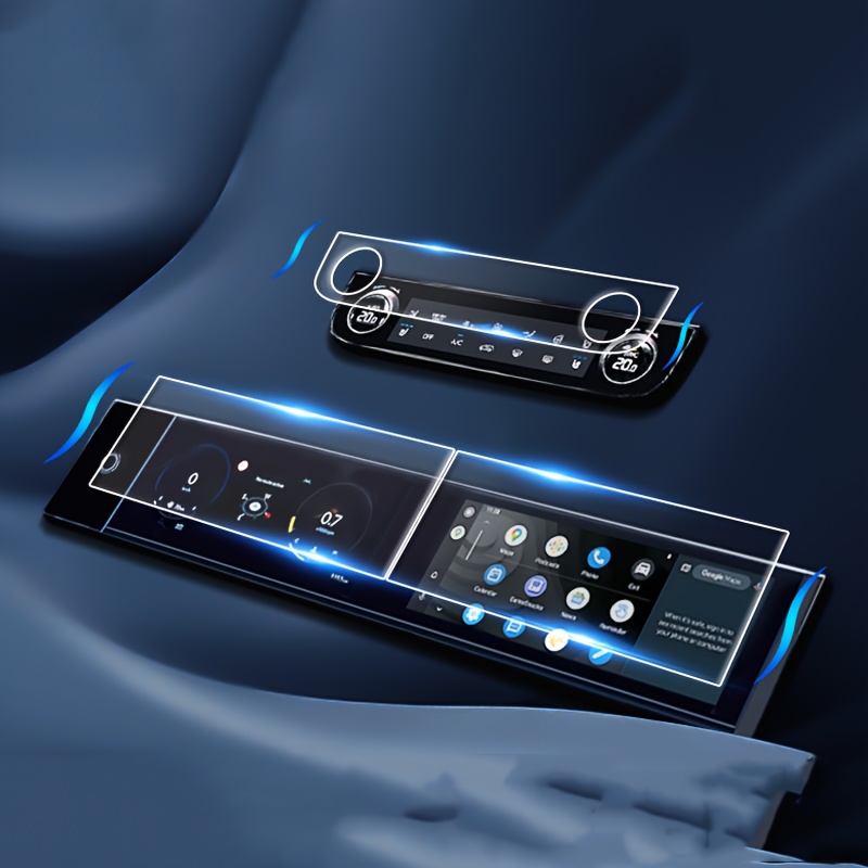TEMU 1 Set de 3 pièces pour Hyundai Tucson 2025 (SE/SEL/SEL Convenience/Xrt//) - Protecteurs d'écran en verre trempé de 12,3 pouces pour écrans et