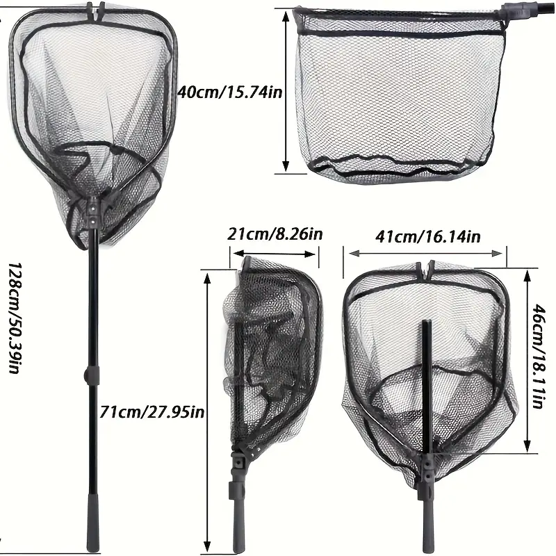 large fishing landing net handheld net adjustable length - Temu large fishing landing net handheld net adjustable length - Temu