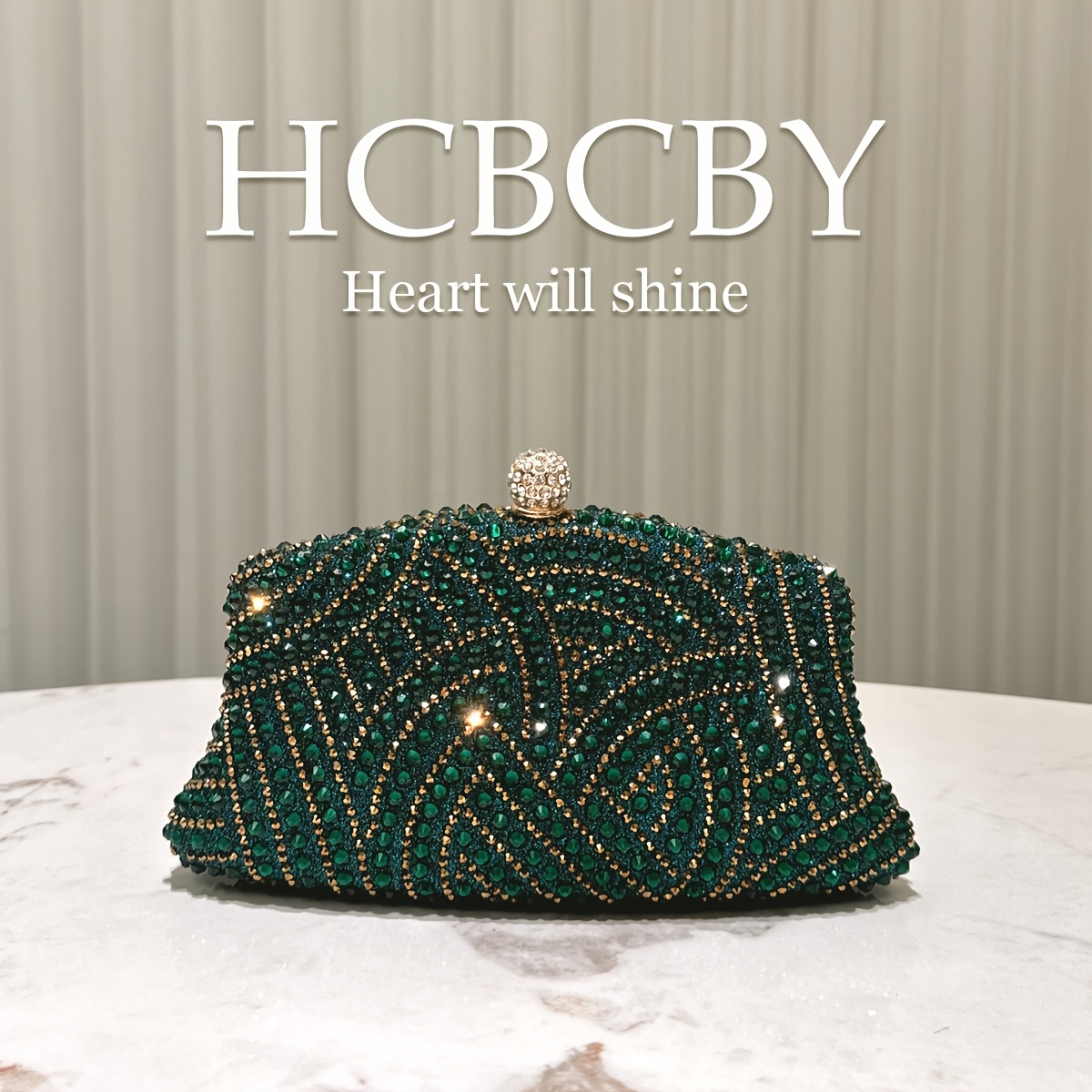 

Pochette Élégante en Strass avec Chaîne Détachable - Sac de Soirée Chic pour Femmes, pour les , Fêtes & Événements Formels - Disponible en Plusieurs Couleurs