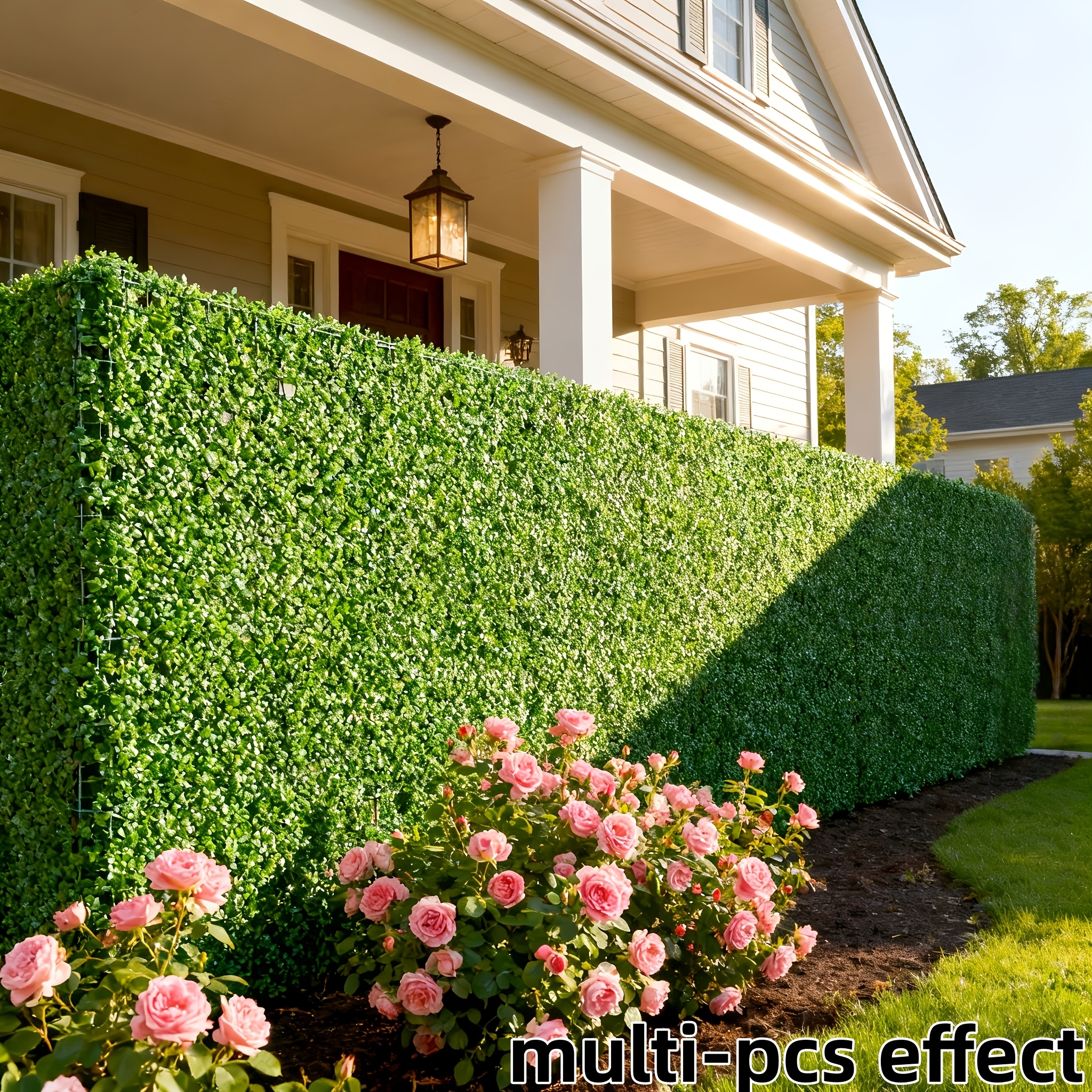 4,06 Meter Hoch-Simulation Efeu Sichtschutz Zaunpanel - Realistischer  Outdoor Kunststoff Grnflche, mit einfacher Panel- und Basisinstallation,  Allwetter-bestndiger Gartenwand * fr Balkon, ...