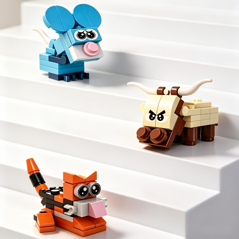 12pcs Kids 3D Building Blocks Puzzle Set