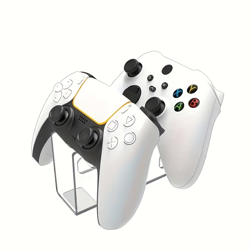 Supporto Acrilico Cuffie E Controller Set 2 Supporti Cuffie Gaming - Porta Cuffie Da Scrivania E Parete Oggetti Per Xbox - 9