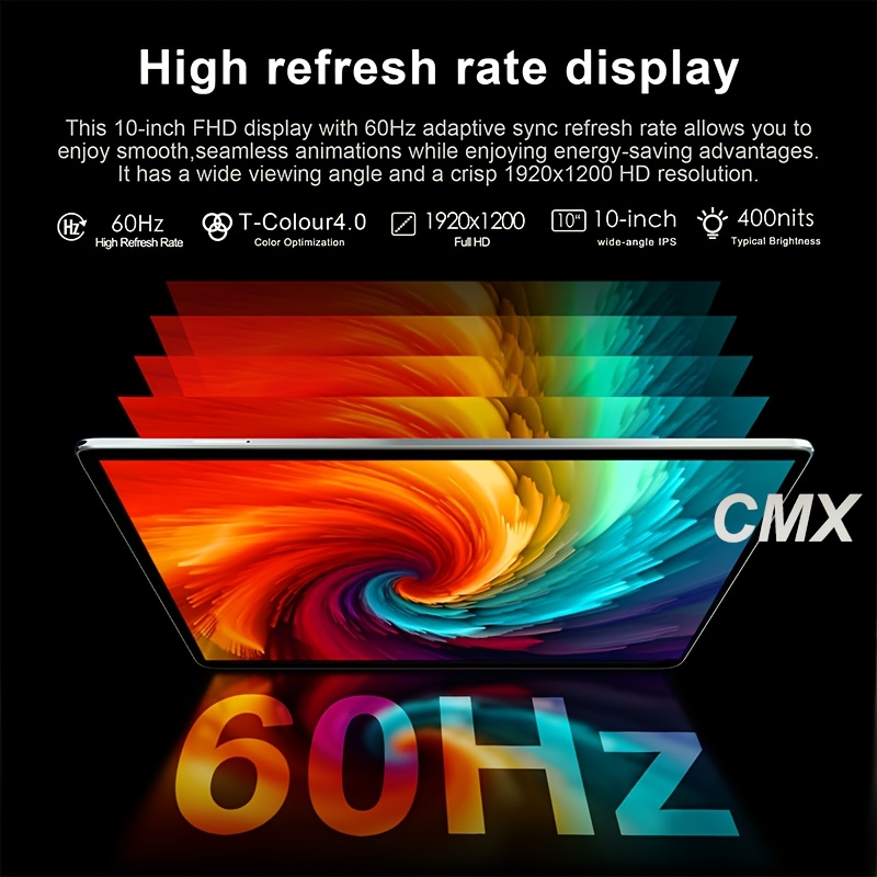 10 Inch Android 15 Tablet PC 2-in-1 Pad met Toetsenbord, Muis, Hoes & Stylus - 256GB ROM, 24GB RAM (6+18GB Uitbreidbaar), 5MP+13MP Camera, Grote Batterij, 1920x1200 HD Display, Wi-Fi 5