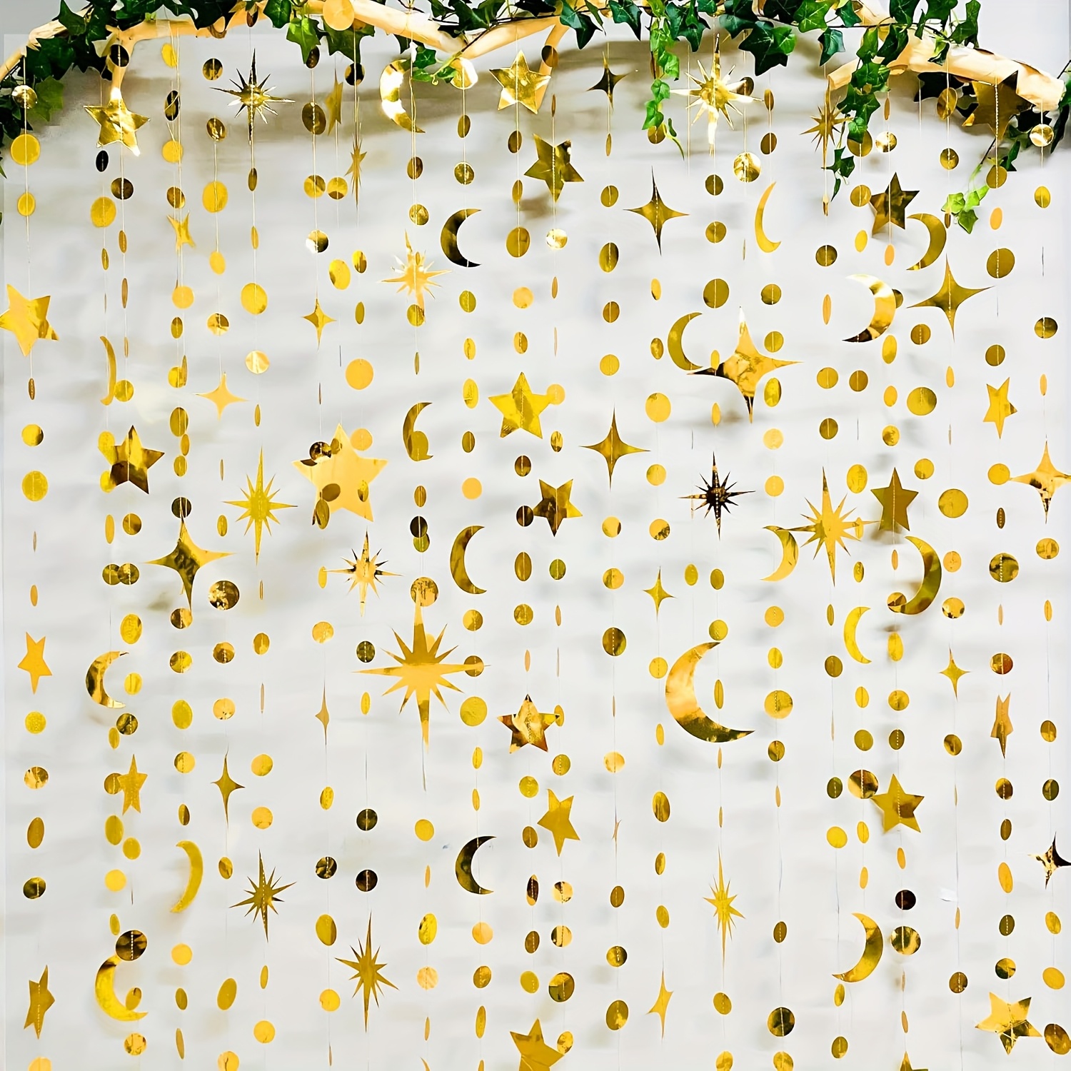 12pcs       Party Decoration Kit Bunting Banners for Ramadan Eid Eid Decorations Suitable for Wedding, Engagement, Anniversary, Bridal Shower, Birthday, Baby Shower Decorations