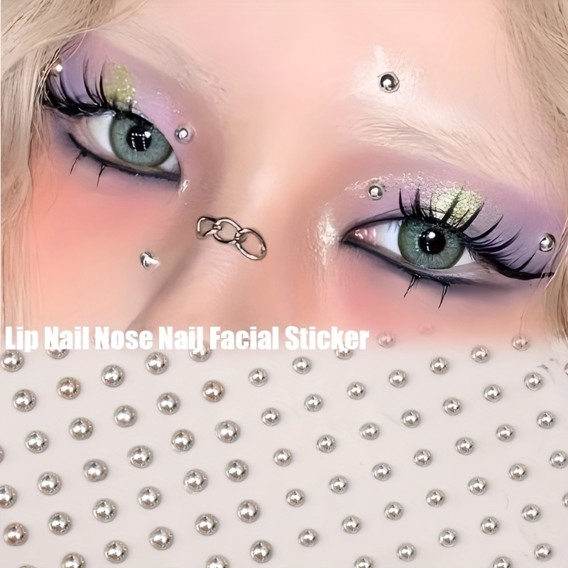 180pcs Waterproof Self-Adhesive Fake Piercing Set, Temporary Body Jewellery