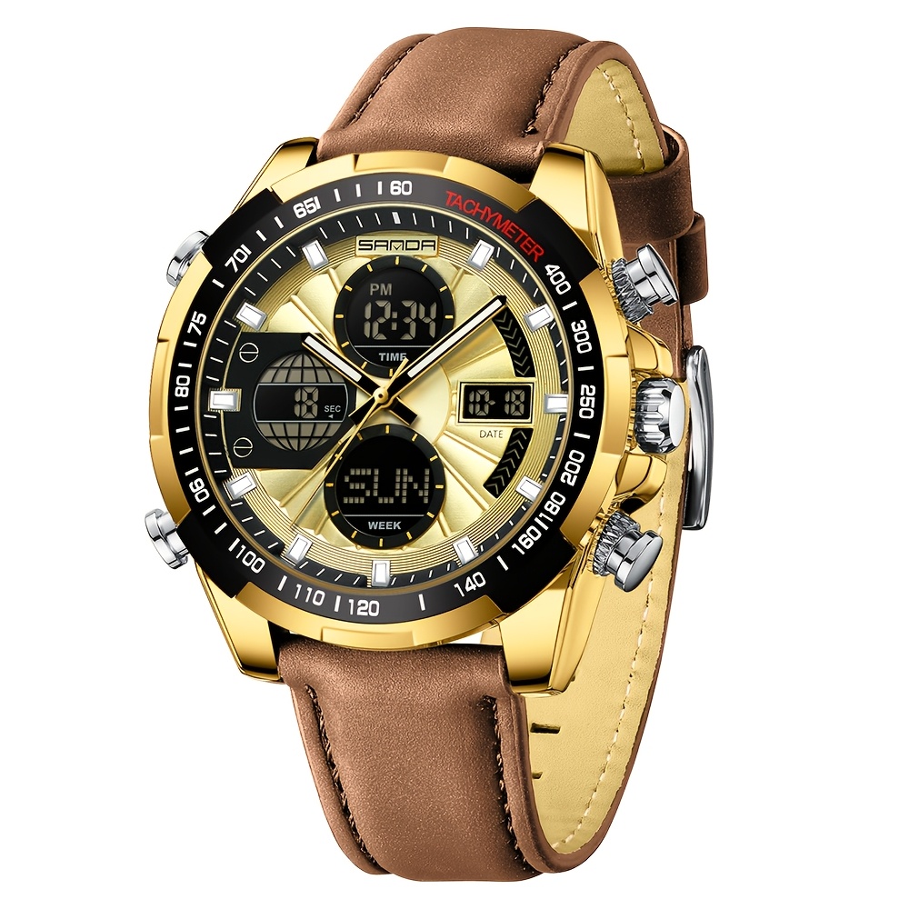 design watches men waterproof casual business - Temu United Arab Emirates