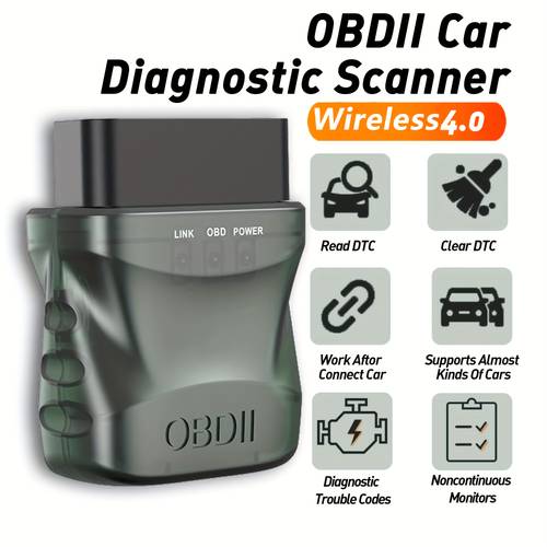 diagnostic scanner for ios detection tool check engine lights for scanner wireless v015 fault diagnostic instrument reading card without battery