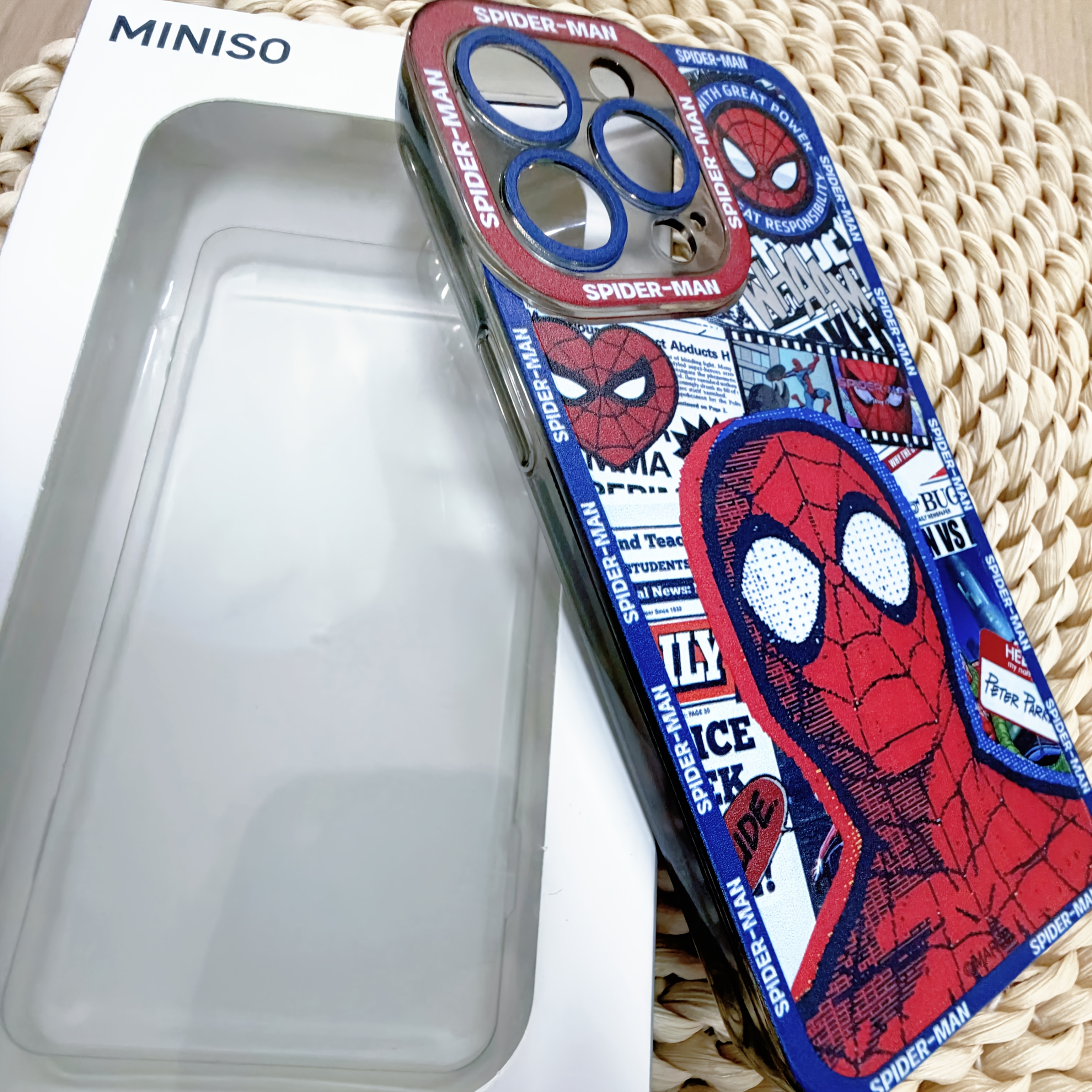 TEMU Phone Case - Spider- Ultra-thin Phone Case - Anti-scratch, Full Camera Protection, Shockproof Premium Cover For Iphone 17 Pro Max/17 E/17 Air/16