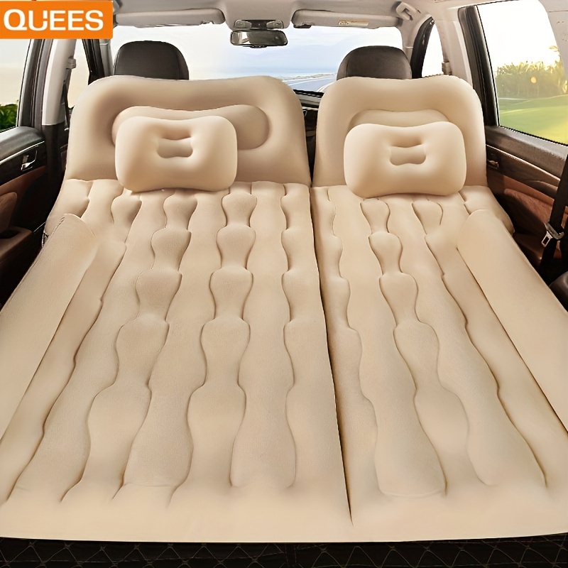 

Quees 1pc Suv Air Mattress Camping Bed, Car Mattress For Suv Backseat, Air Bed For Car Suv Trunk