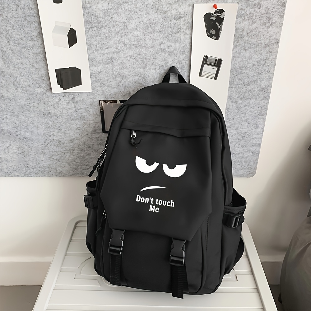 E-shop Lässiger Rucksack Herren Doppel Schultertasche Herren Große Kapazität Trendiger Computer Rucksack Pendeln Einfache Reisetasche