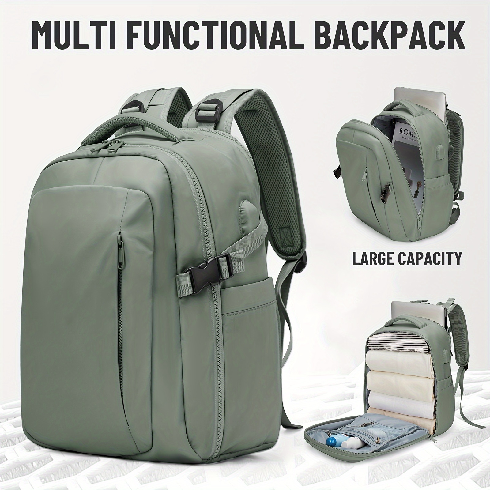 Multifunctional Outdoor Storage Bag Large Capacity Backpack - Temu