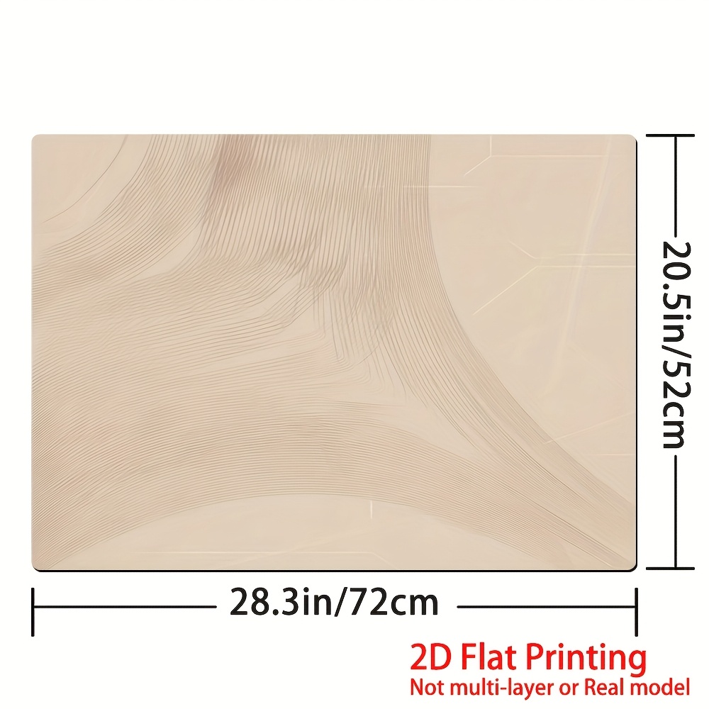 TEMU 1pc, 2d Flat Printing Stove Cover Mat Protection Pad,stove Panel Protector And Stove Protection Pad Maze, For Cut At Will, Versatile Kitchen