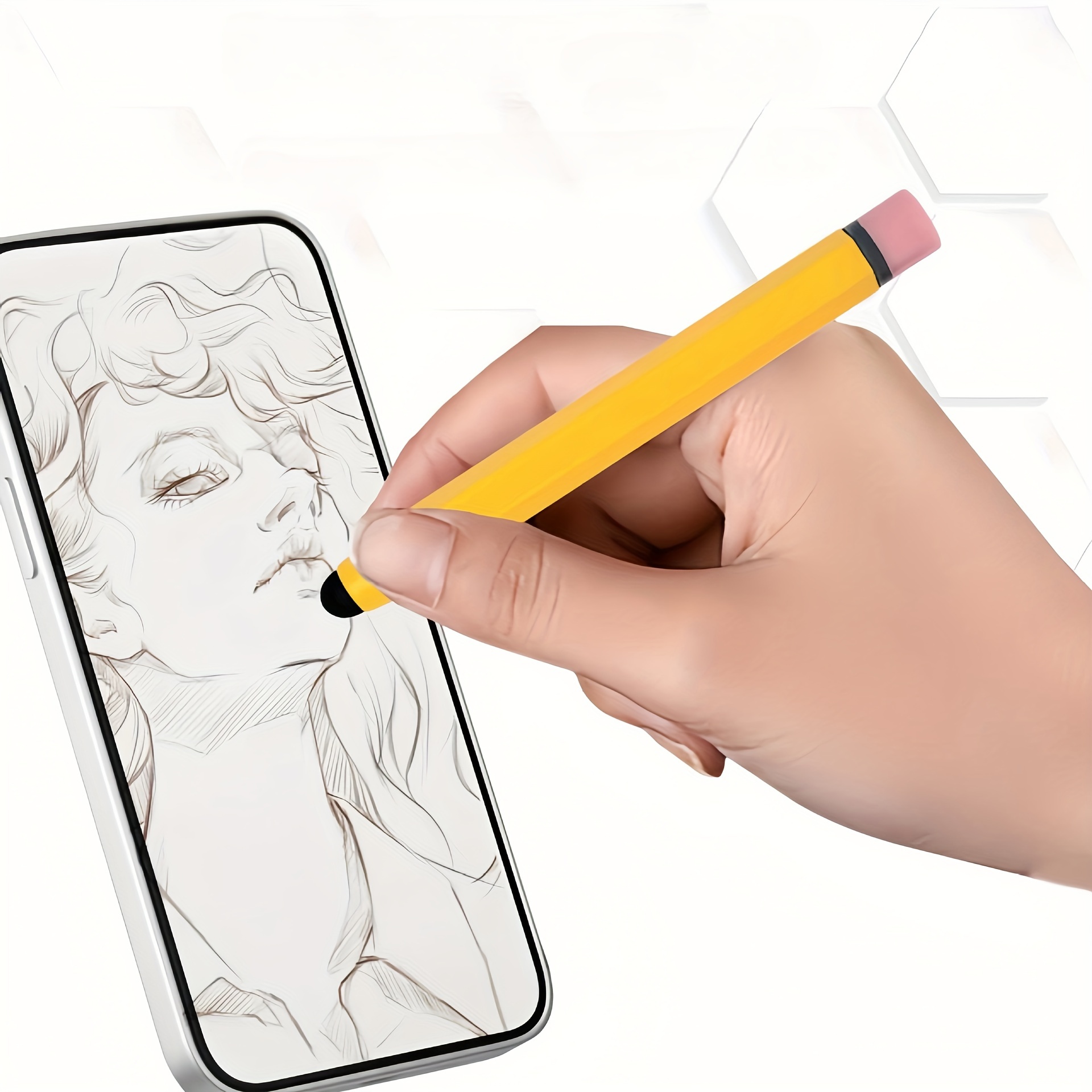 Art Smartphone Pencil Cell Phone Pencil Phone Drawing Pencil