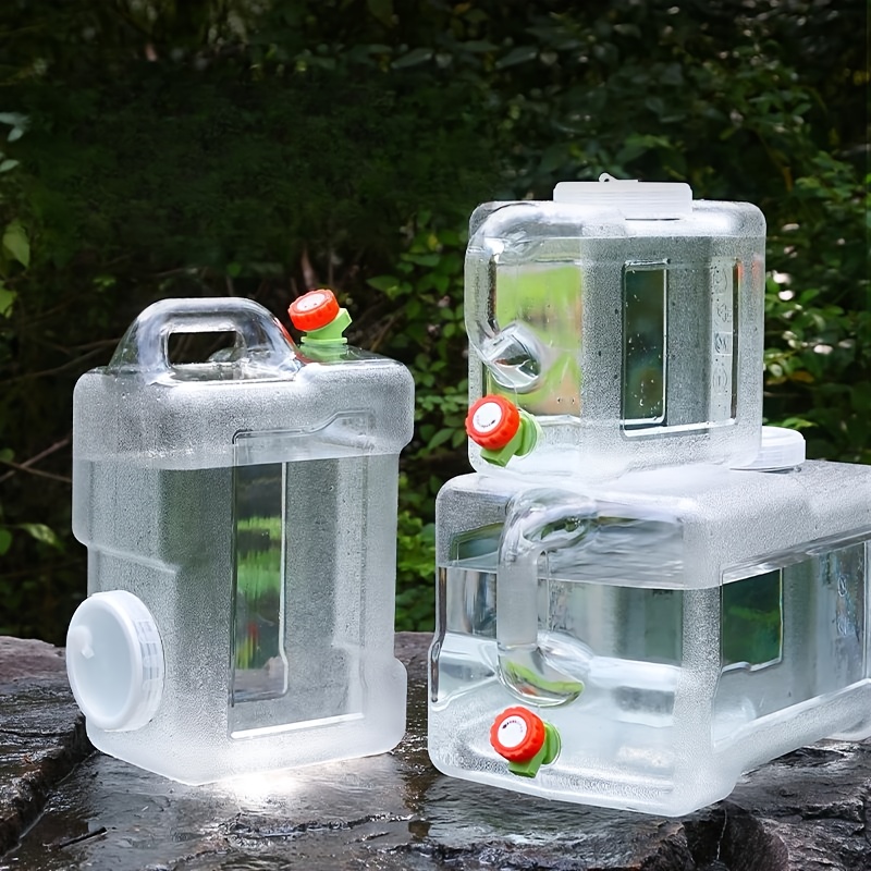 5L/10L Car Water Carrier With Faucet | Portable & Foldable Water Cube Tank Container:Automobiles & Motorcycles