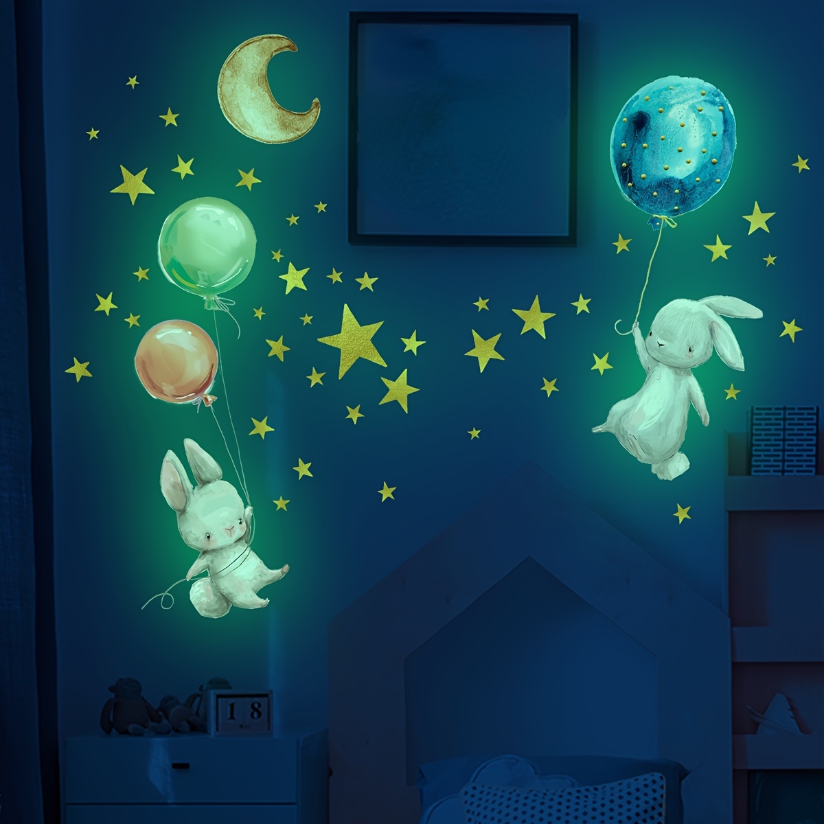 

Brighten Up Your Room With These Adorable Cartoon Luminous Wall Stickers!
