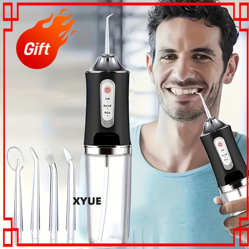 Cepillo Dental Agua A Presion Limpieza Dental Irrigador Dental