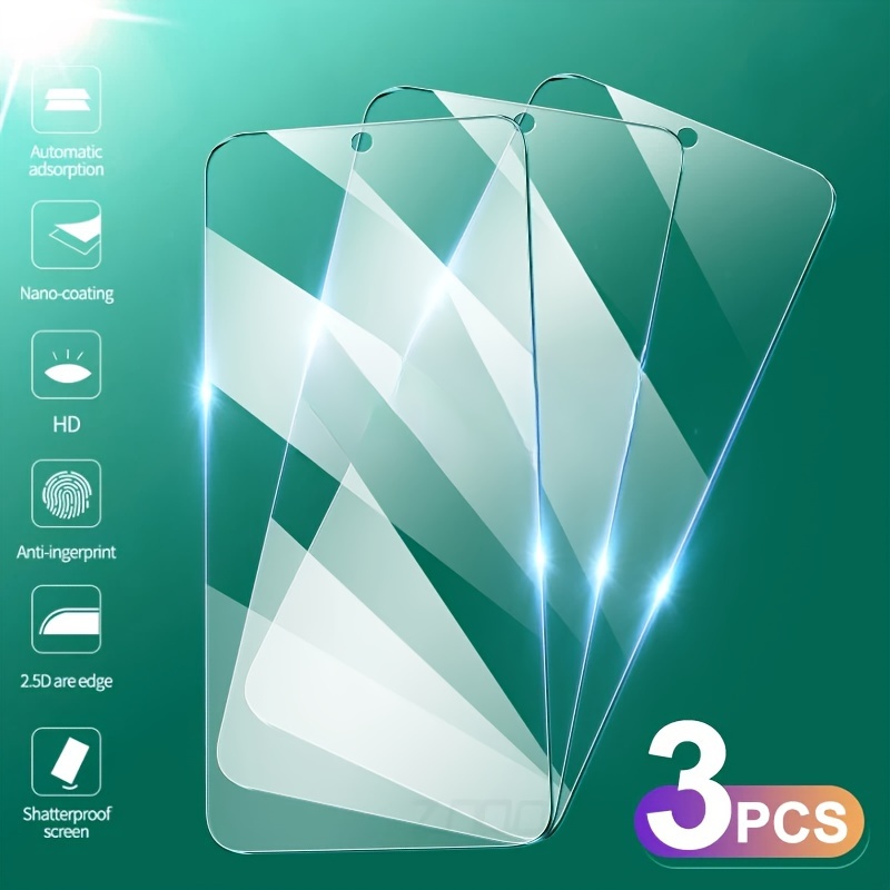 

3pcs Tempered Glass For Xiaomi 10 11 12 8 Pro Screen Protector Redmi Note 9s 10s 11s 9a 9c 12c 13c 9t 10t 8t Glass
